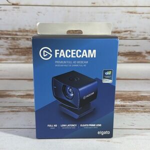 Elgato Facecam 1080p 60FPS Full HD Webcam With Box – Used